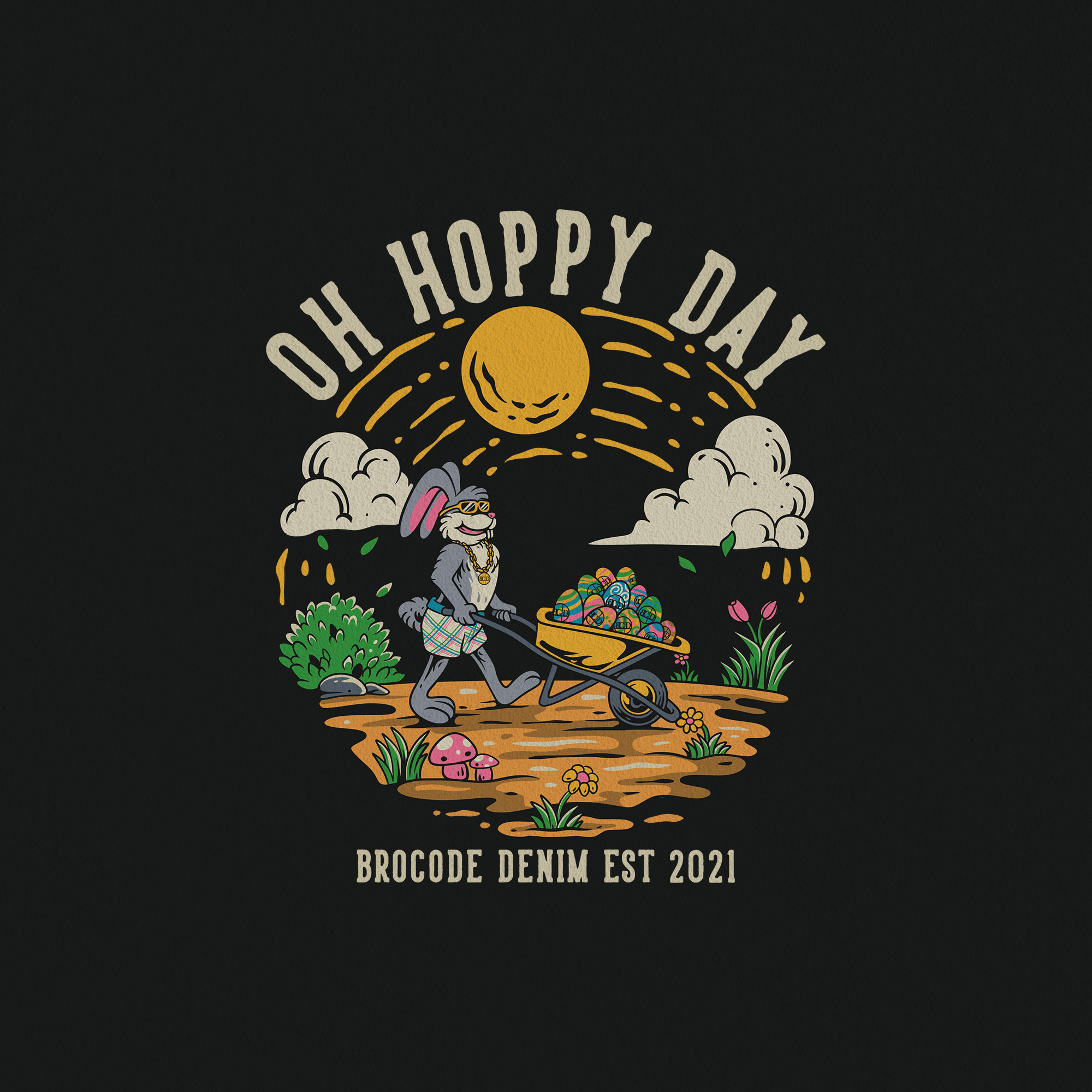 Example of Vintage Illustration For T Shirt Design