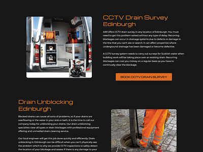 CCTV Drain Survey Edinburgh ui