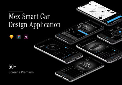Mex Smart Car Design App car car design app car mobile car mobile app design design app iot mex smart car design app smart smart car smart car app smart car design ui ux