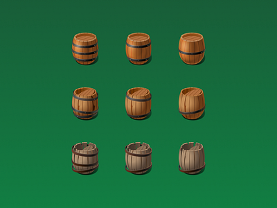 barrel design game icon illustration vector