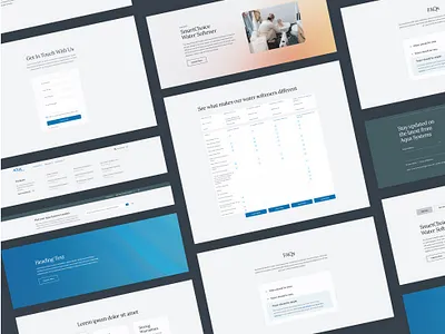 Aqua Systems Website branding creative refresh module design ui ui design web design website