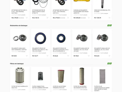 Agropeças - ecommerce