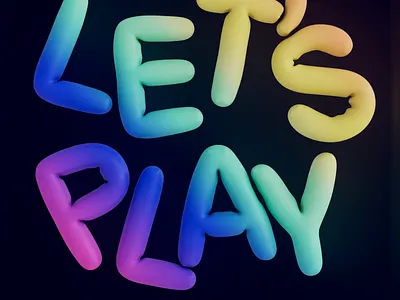 Text Inflate 3d c4d cinema4d