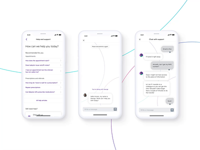 Chat Animations ai animation async asynchronous background bot bubbles chat chat app chatbot connecting conversation desk live chat magic messages minimal motion graphics ui ui ux