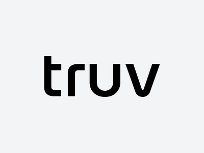 Truv Logo branding finance logo logo design truv