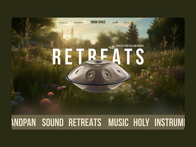 Sound retreats ethno events handpan holy instruments meditation music sound retreats
