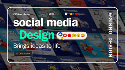 Social media design graphic design photo social media