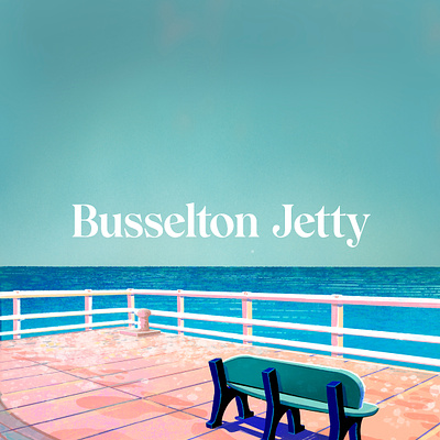 Busselton Jetty, Western Australia australia australian busselton digitalart illustration landscape