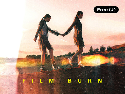 Light Burn Film Overlay burn damaged download effect film free freebie hipster indie leak light nostalgia nostalgic old photo pixelbuddha psd retro template vintage