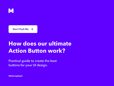 Melkweg Knowledge Drops — Vol 1. button design graphic design knowledge melkwegdigital product design ui ux