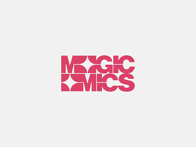 Magic Mics audio branding clean design graphic design hot pink icon identity design logo logodesign logomark logotype mark minimal sound symbol timeless visual identity