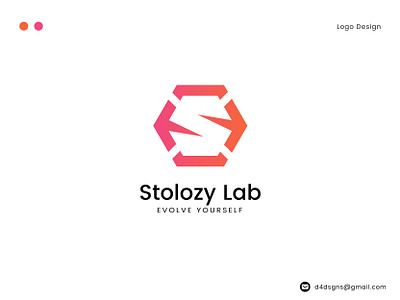 Stolozy Lab Logo Letter S Based Hexagon d4dsgns Logo Designer brand identity branding business logo design graphic design hexagonal logo illustration lab logo letter s logo logo logo design stolozy lab logo ui vector