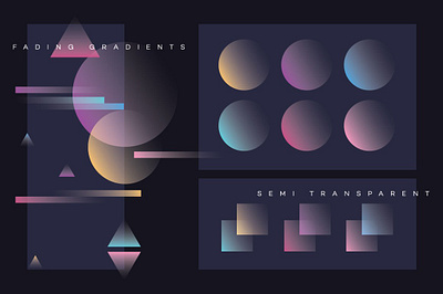 GENX- Gradient Compositions Toolkit abstract compositions abstract gradients circles future futuristic concepts gamer gaming geometric shapes gradient blurs gradient spheres gradient toolkit gradient topography planets space transparent gradients triangles universe