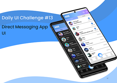 Direct Messaging UI 013 daily ui daily ui challenge daily ui challenge 013 direct messaging social media ui ux