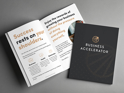 Business Accelerator Booklet branding design