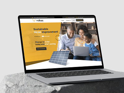 Voltaic – Branding and Website Design branding logo ui website