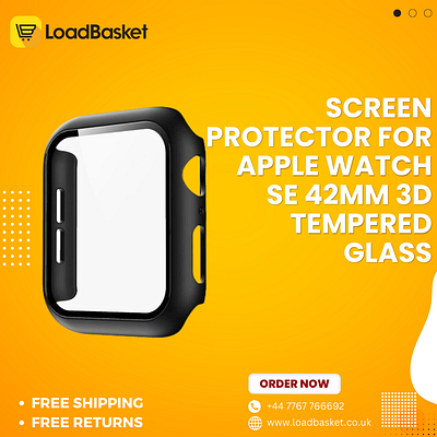 Screen Protector For Apple Watch SE 42mm 3D Tempered Glass apple watch apple watch screen protector apple watch se screen protector screen protector for apple watch tempered glass