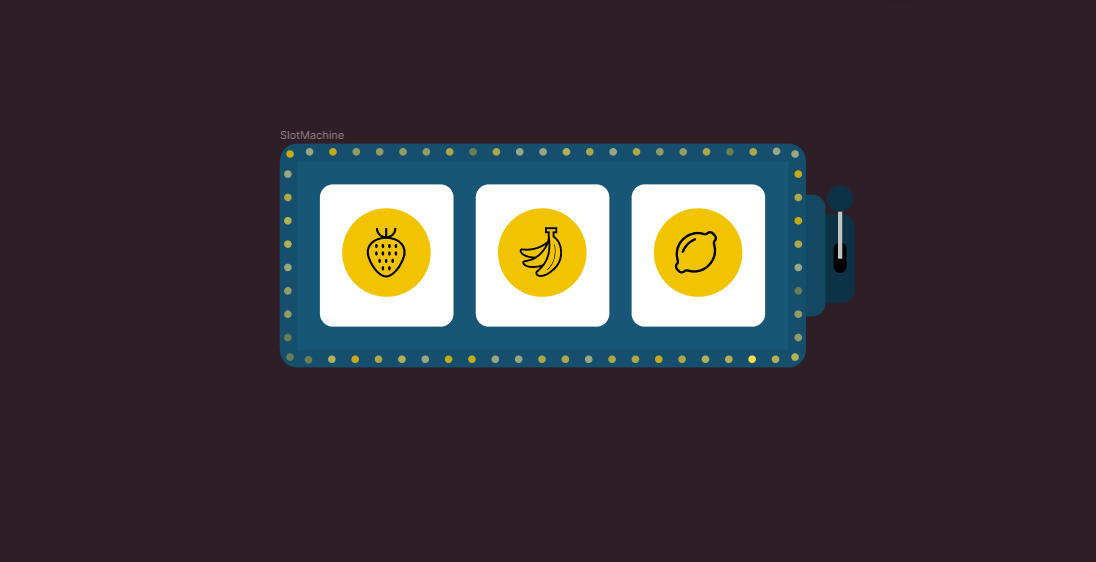 Example of SLOT MACHINE
