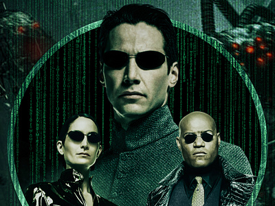 The Matrix - Poster digital art igor droumond manipulation movie poster photoshop post production poster design retouch the matrix