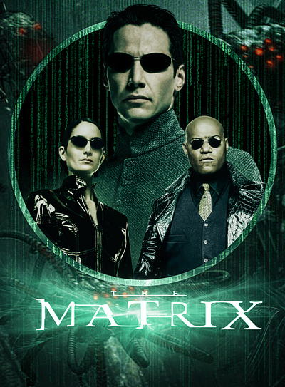 The Matrix - Poster digital art igor droumond manipulation movie poster photoshop post production poster design retouch the matrix