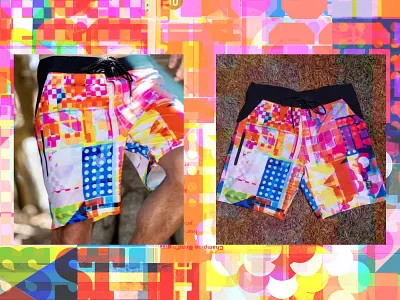 VAST Boardshorts boardshorts brand brand design branding colorful fashion fashion design graphic design identity illustration pattern print product design shorts streetwear surfing textile art textile design typography visual identity