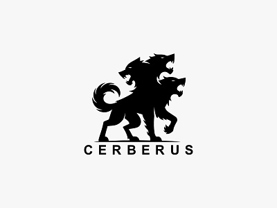 Cerberus Logo cerberus logo cerberus wolf wild wolf wolf design wolf logo wolf vector logo wolf wild wolves wolves logo
