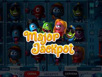 Slot Game winnings - "Major Jackpot" animation casino design digital art gambling game animation game art game design graphic design jackpot jackpot animation minions slot animation slot art slot design slot development slot game winnings slot winnings