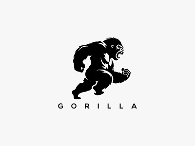 Gorilla Logo angry gorilla gorilas gorilla gorilla design gorilla logo gorilla vector logo gorillas logo monkey logo silverback silverback logo