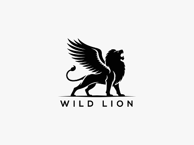 Lion Logo branding design illustration lion design lion logo lion vector lion vector logo lions lions logo lions wings top lion logo ui wings lion