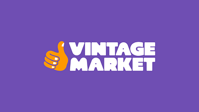 Vintage Market Branding branding design graphic design illustration logo