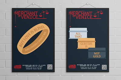 Merchant of Venice (2023) branding design graphic design posterdesign typography
