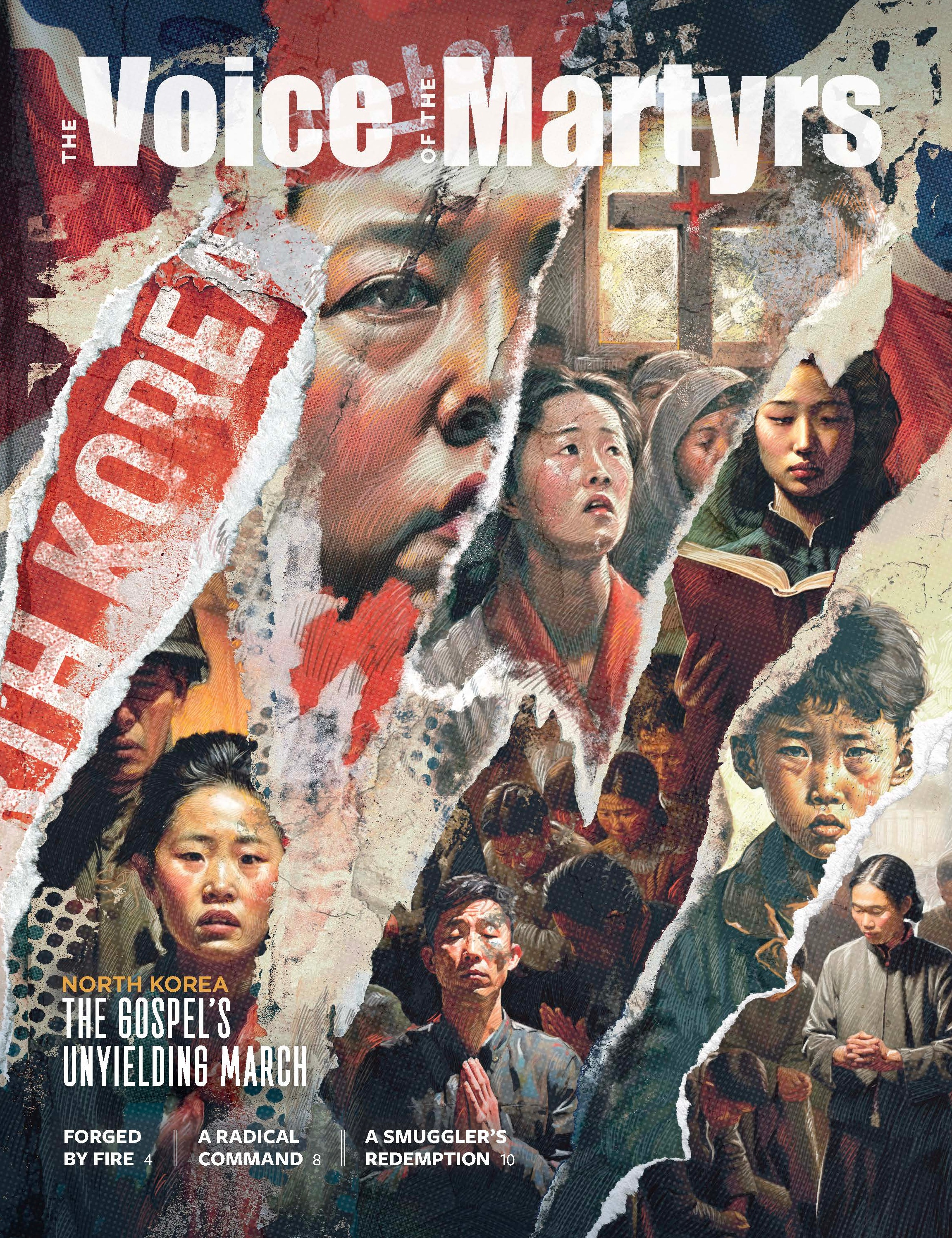 Voice of the Martyrs — Jan Magazine 2024 ai design illustration illustrator indesign layout management photoshop