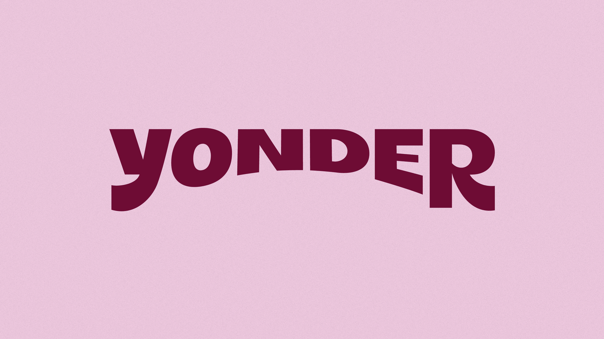 Yonder, Wordmark branding cannabis edibles gummies logo logo design medical marijuana thc typography wordmark