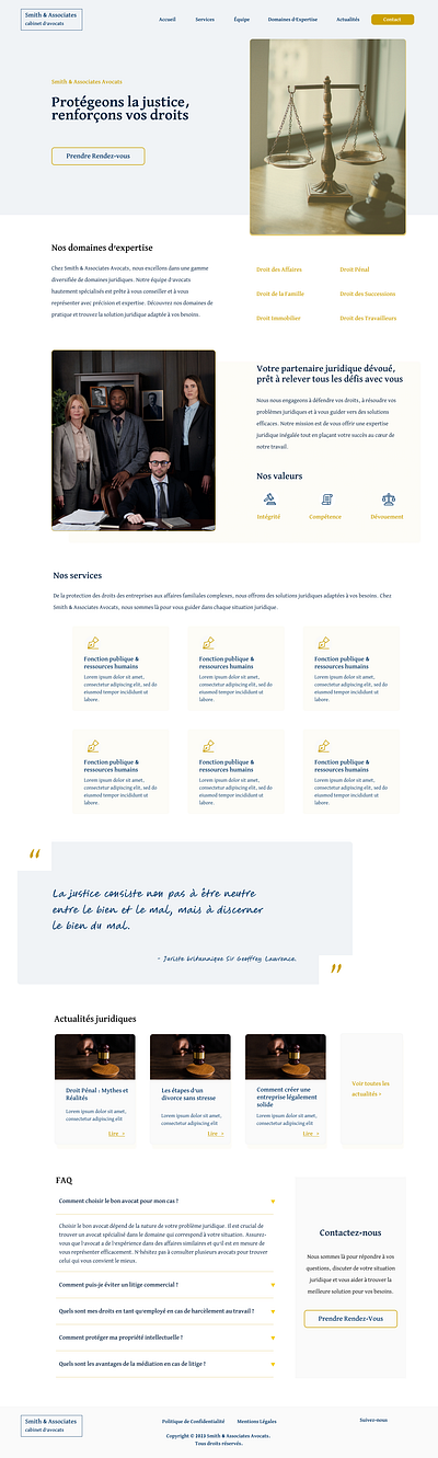 Landing page for lawyers landing page lawyer ui