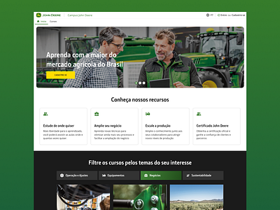 Plataforma John Deere