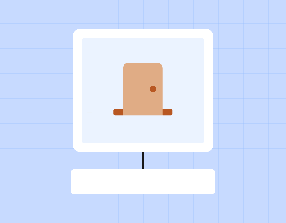 Collect server-side events animation checkmark data delivery door flat grid present transfer webhooks