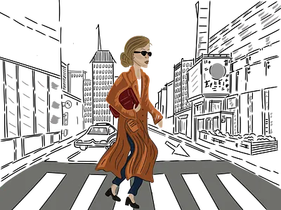 Illustration New York design graphic design illustration