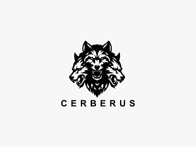 Cerberus Logo cerberus cerberus logo top logo wolf wolf design wolf logo wolves wolves logo