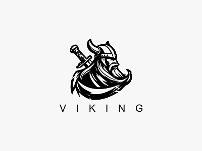 Viking Logo branding design ui viking viking logo viking logo design vikings vikings logo