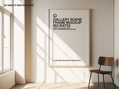 Gallery Scene Frame Mockup art galley scene art print scene frame mockup framed poster gallery frame scene gallery mockup industrial mockup minimalist mockup photoshop mockup poster design poster mockup print design psd mockup