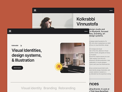 Kolkrabbi atelier brand identity branding graphic design illustration kolkrabbi logo studio uiux visual identity