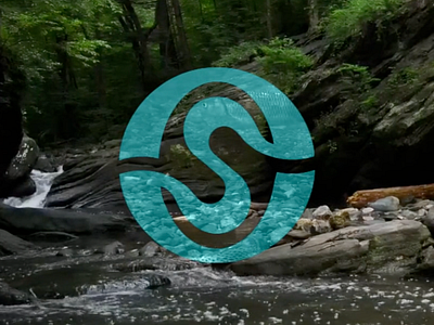 Ontario Streams animation branding conservation environment forest identity logo monogram nature o river s stream sustainability visual identity