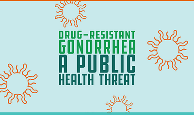 Drug-Resistant Gonorrhea Infographic animation ui web design web development