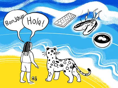 Delta Air Lines - Inspired Journeys campaign branding illustration lifestyle travel