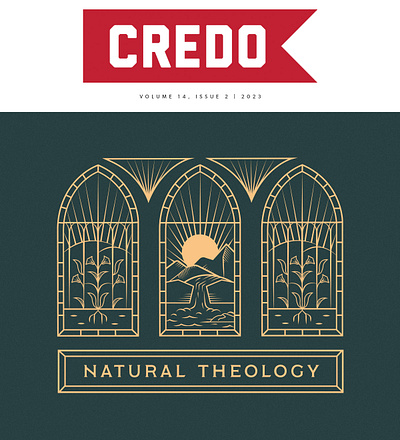 Cover Artwork for Credo Magazine theology