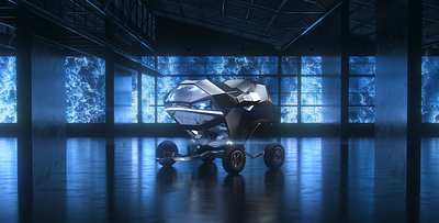 Tesla CyberSub 3d animation branding car commercial graphic design motion graphics product tesla