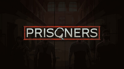 PRISONERS Game Logo game art game logo graphic design gui logo logo design