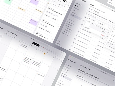 Enterprise Design System admin app b2b clean dashboard design system desktop enterprise interaction minimal modern product design saas ui ui kit ux web app