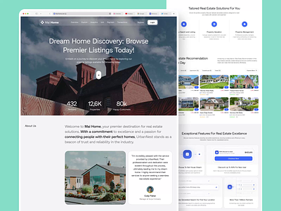 Mai Home- Real Estate website landing page [Animation] animation animation application animation apps animation daily animation design animation home animation portfolio animation web design design animation landingpage parallax product page real estated room animation transition ui web animation