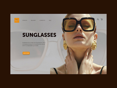 Design concept eyewear store concept design glasses sunglasses ui ux
